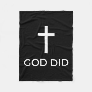 God deed christelijk geloof getuigenis zegen wonde fleece deken