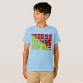 GOD DENKT ME AAN. T-SHIRT (Voorkant volledig)