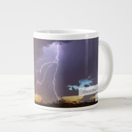 God der heerlijkheid dondert Psalm 105:39 Grote Koffiekop