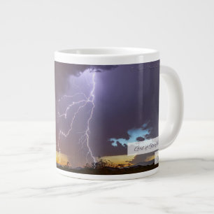 God der heerlijkheid dondert Psalm 105:39 Grote Koffiekop