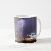 God der heerlijkheid dondert Psalm 105:39 Koffiemok (Voorkant rechts)