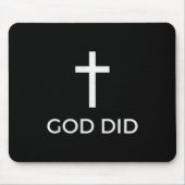 God Did Christian Faith Testimony Blessing Miracle Muismat (Voorkant)