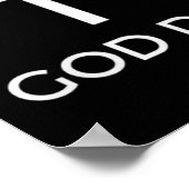 God Did Christian Faith Testimony Blessing Miracle Poster (Hoek)