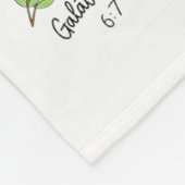 God Did It First 67 Meme Retro Christian Funny Fai Fleece Deken (Hoek)