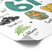 God Did It First 67 Meme Retro Christian Funny Fai Poster (Hoek)