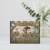 God die de Aarde Creëer Briefkaart (Staand voorkant)