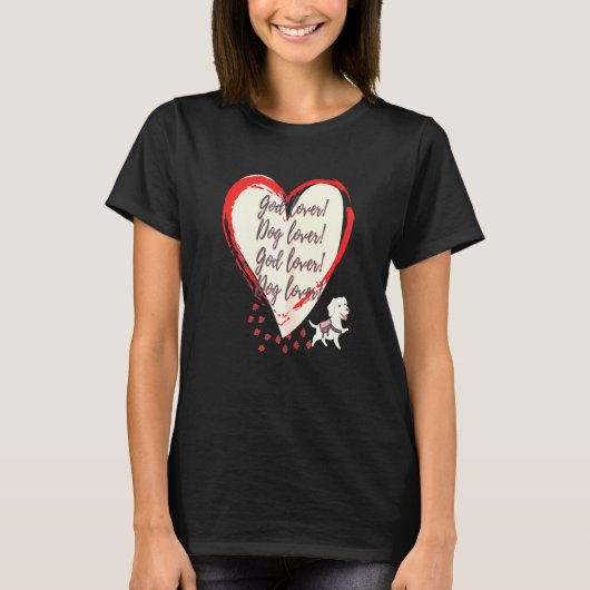 God Dog Christelijk T-shirt (Voorkant)
