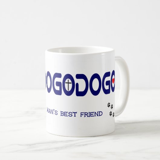 GOD DOG GOD Mok (Voorkant rechts)