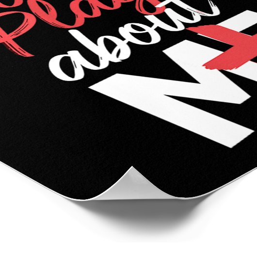 God Don't Play About Me Uplifting Sritual Expressi Poster (Hoek)