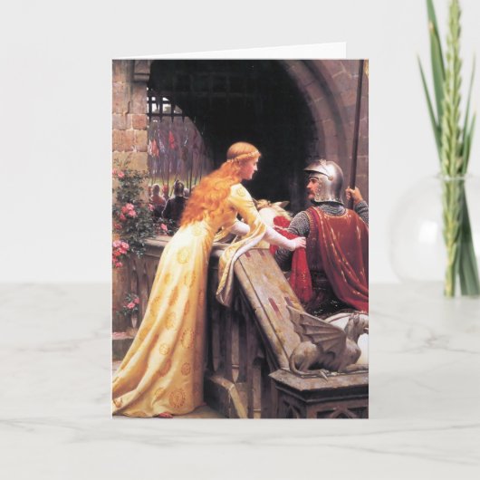 God door Edmund Blair Leighton Kaart (Voorkant)