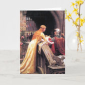 God door Edmund Blair Leighton Kaart (Gele Bloem)