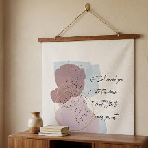 God Draagt Je Waterverf Print Hangende Tapijt