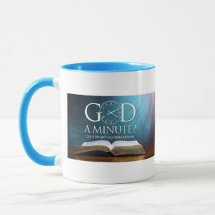 God een minuut? mok