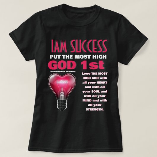 GOD EERST T-SHIRT (Design voorkant)