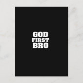 god eerste bro briefkaart (Voorkant)