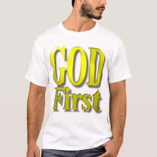GOD EERSTE GOLD 3 T-SHIRT