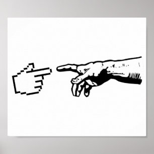 God en de machinehanden poster