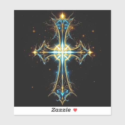 God en Jezus Sticker (Vel)