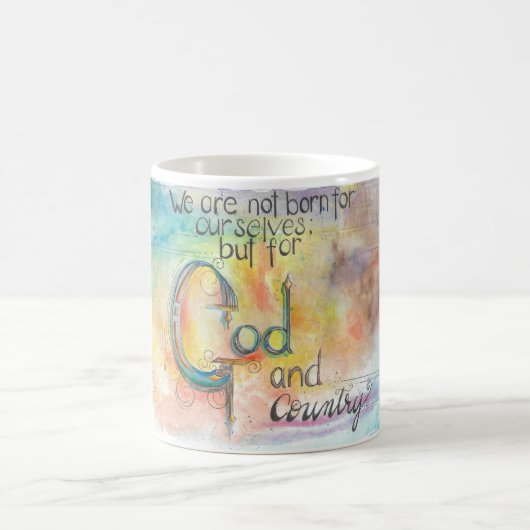 God en Land Koffiemok (Center)