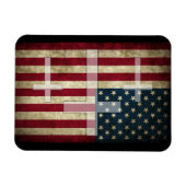 God en land magneet (Horizontaal)