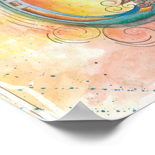 God en land poster (Hoek)