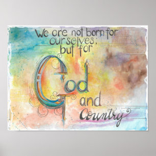 God en land poster