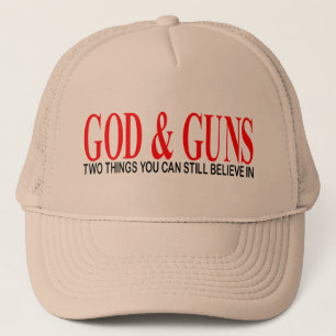 GOD en PISTOLEN Trucker Pet