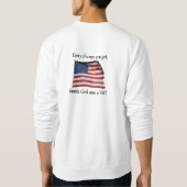 God en Vet Sweatshirt (Achterkant)