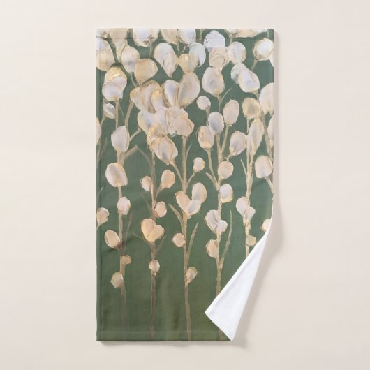 God en White Poppies Artwork Bad Handdoek (Handdoek)