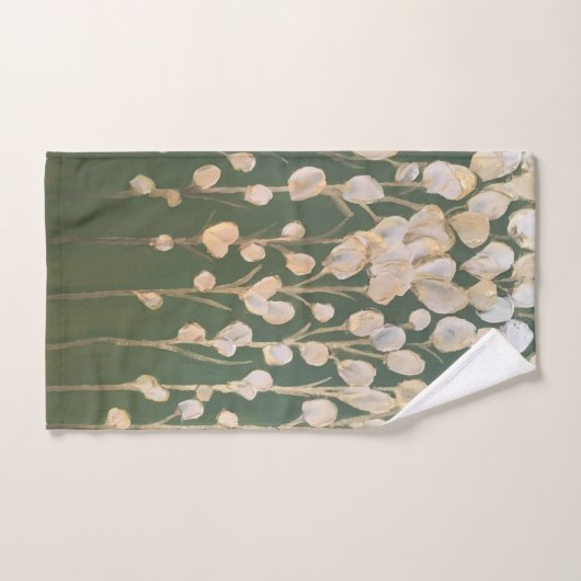 God en White Poppies Artwork Bad Handdoek (Handdoek)