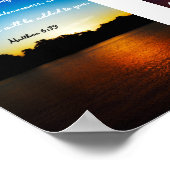 God en zijn recht - Bijbel Poster (Hoek)