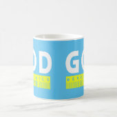 God faalt nooit het christendom koffiemok (Center)