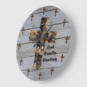 God, familie, jaagster Christelijk kruis Grote Klok (Hoek)