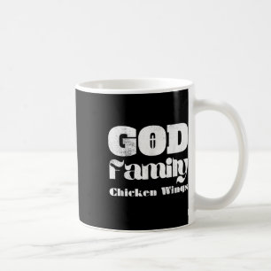 God Familie Kippenvleugels Christelijk Jezus Geloo Koffiemok