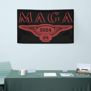 GOD FAMILIE LAND EAGLE WINGS TRUMP 2024 MAGA SPANDOEK