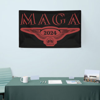 GOD FAMILIE LAND EAGLE WINGS TRUMP 2024 MAGA SPANDOEK