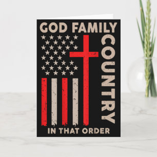 God Familie Land In Die Volgorde Christelijke Patr Kaart