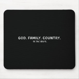 God Familie Land In Die Volgorde Muismat