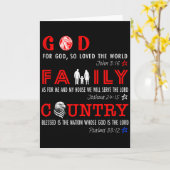 God Familie Land Kaart (Gele Bloem)