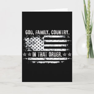God Familie Land Patriottisch Geloof Trots Amerika Kaart