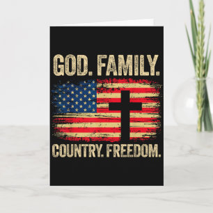 God Familie Land Vrijheid Verenigde Staten Vlag Kr Kaart