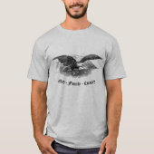 God Family Country America Eagle American T-shirt (Voorkant)