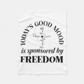 God Family Country Dom Faith Dom Family Love Cross Fleece Deken (Voorkant)