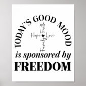 God Family Country Dom Faith Dom Family Love Cross Poster (Voorkant)