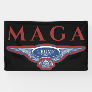 GOD FAMILY COUNTRY ELLE WINGS TRUMP 2024 MAGA SPANDOEK