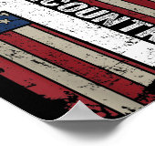 God Family Country Patriotic Christian Vintage Usa Poster (Hoek)