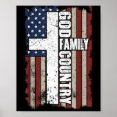 God Family Country Poster (Voorkant)