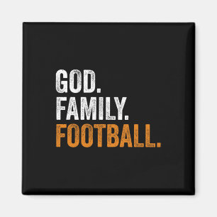God Family Football Magneet