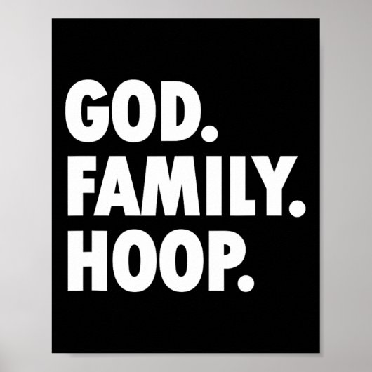 God Family Hoop - Nieuwe Sketll Poster (Voorkant)