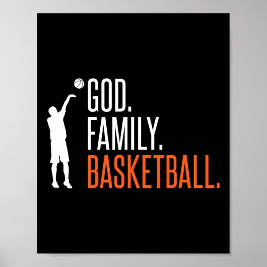God Family Sketll  Poster (Voorkant)
